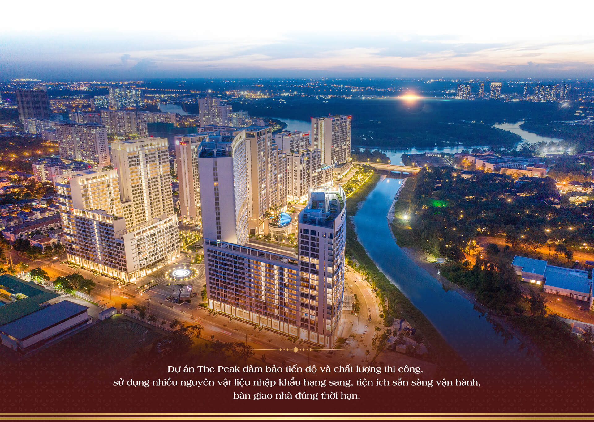 Bàn giao đúng hạn dự án The Peak Midtown Phú Mỹ Hưng