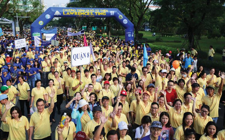 Chương trình đi bộ từ thiện Lawrence S.Ting 2019 - Mang xuân tới người nghèo