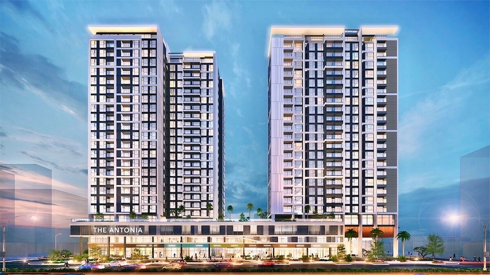 Phối cảnh dự án The Antonia Phú Mỹ Hưng
