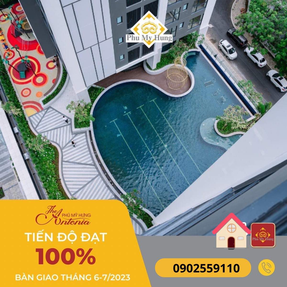 Tiến độ xây dựng The Antonia