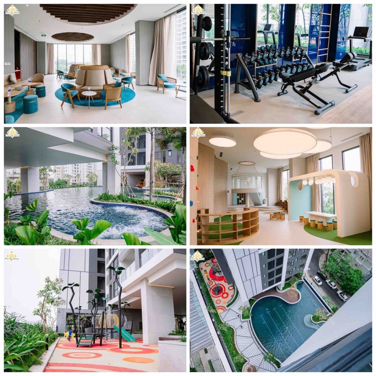 Khu tiện ích 3000m2 The Antonia